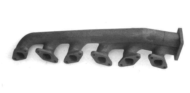 Auspuff Krümmer für Turbo Motor